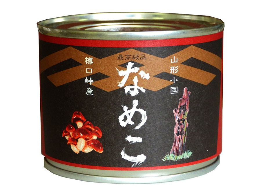 山形県小国町産なめこ【Pサイズ(小ひらき)6号缶】|たるまさ