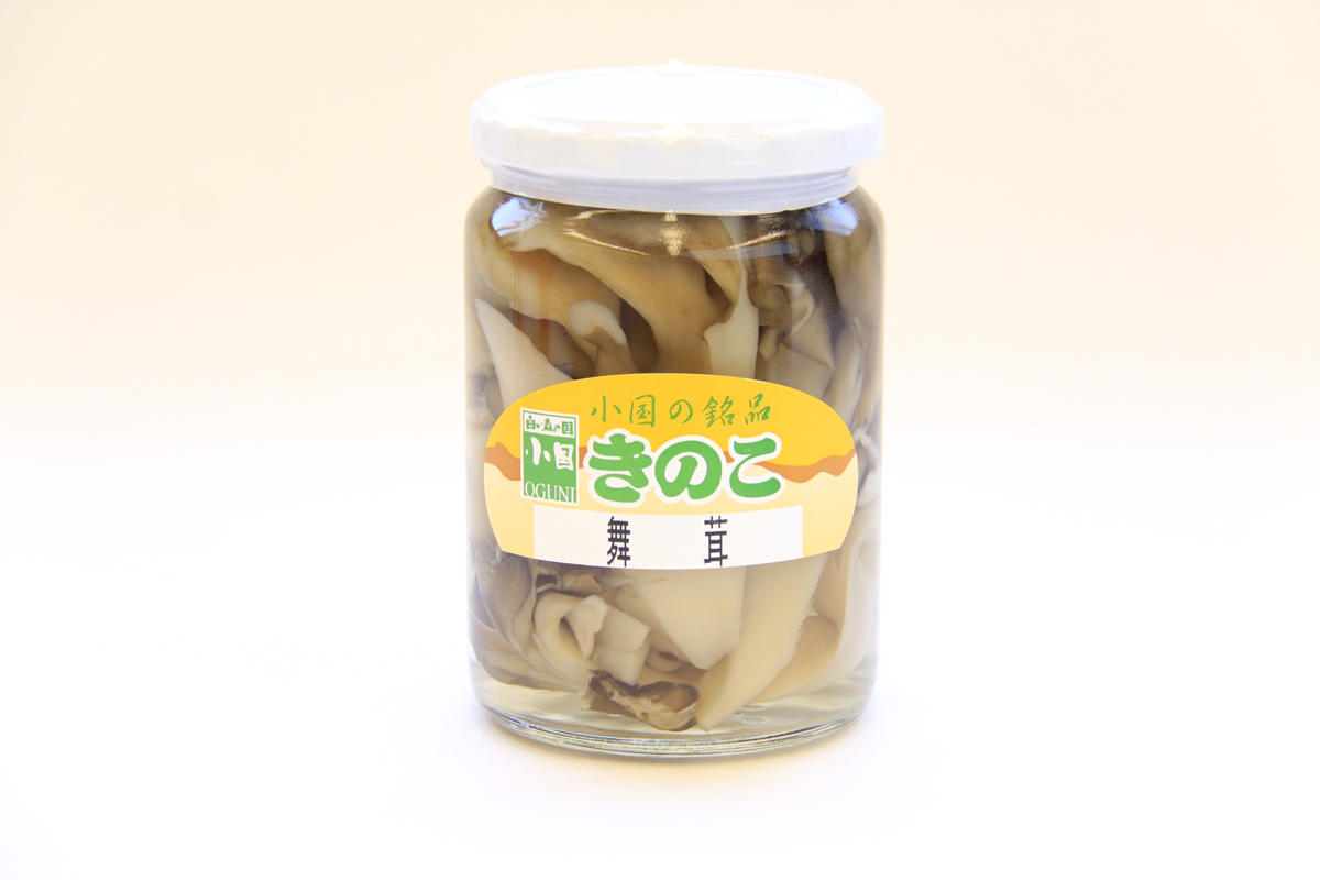 きのこ水煮舞茸（340g）｜小国町森林組合