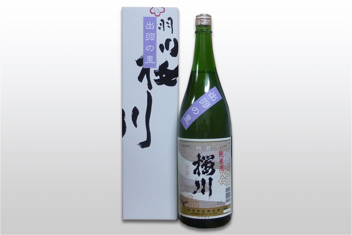 羽前桜川 純米酒 1800ml
