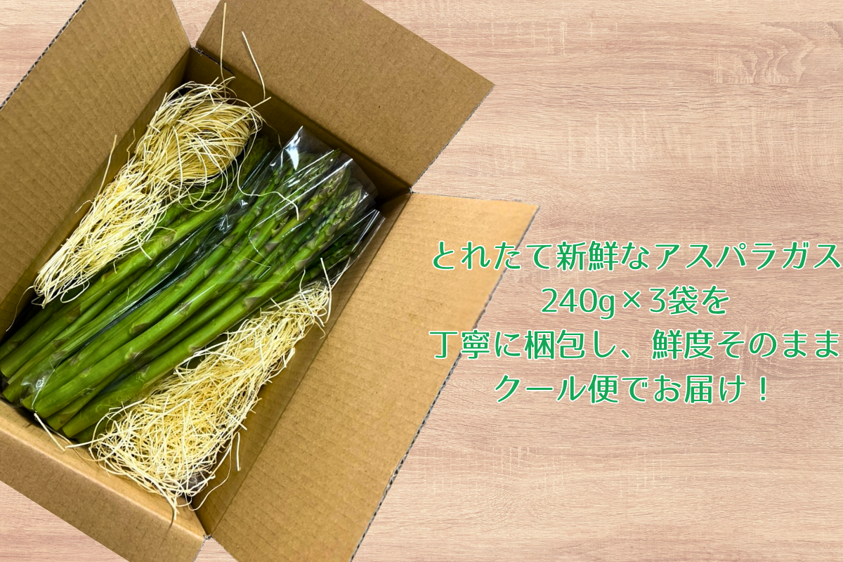 旬彩工房 新鮮アスパラ期間限定販売